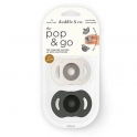 Doddle & Co Pop & Go Cream of ther Crop+Coal Mate-Twin Pack (2021)