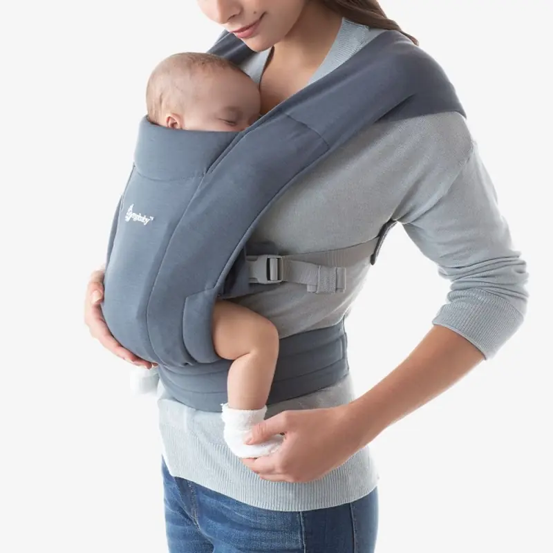 Ergobaby Embrace Baby Carrier-Oxford Blue