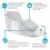 Angelcare Soft Touch Mini Baby Bath Support-Pale Grey (2021)