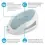 Anglecare Soft Touch Bath Support-Blue (2021)