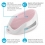 Anglecare Soft Touch Bath Support-Pastel Pink (2021)