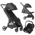 Ergobaby 2in1 Metro+ Compact City Travel System-Black (2021)