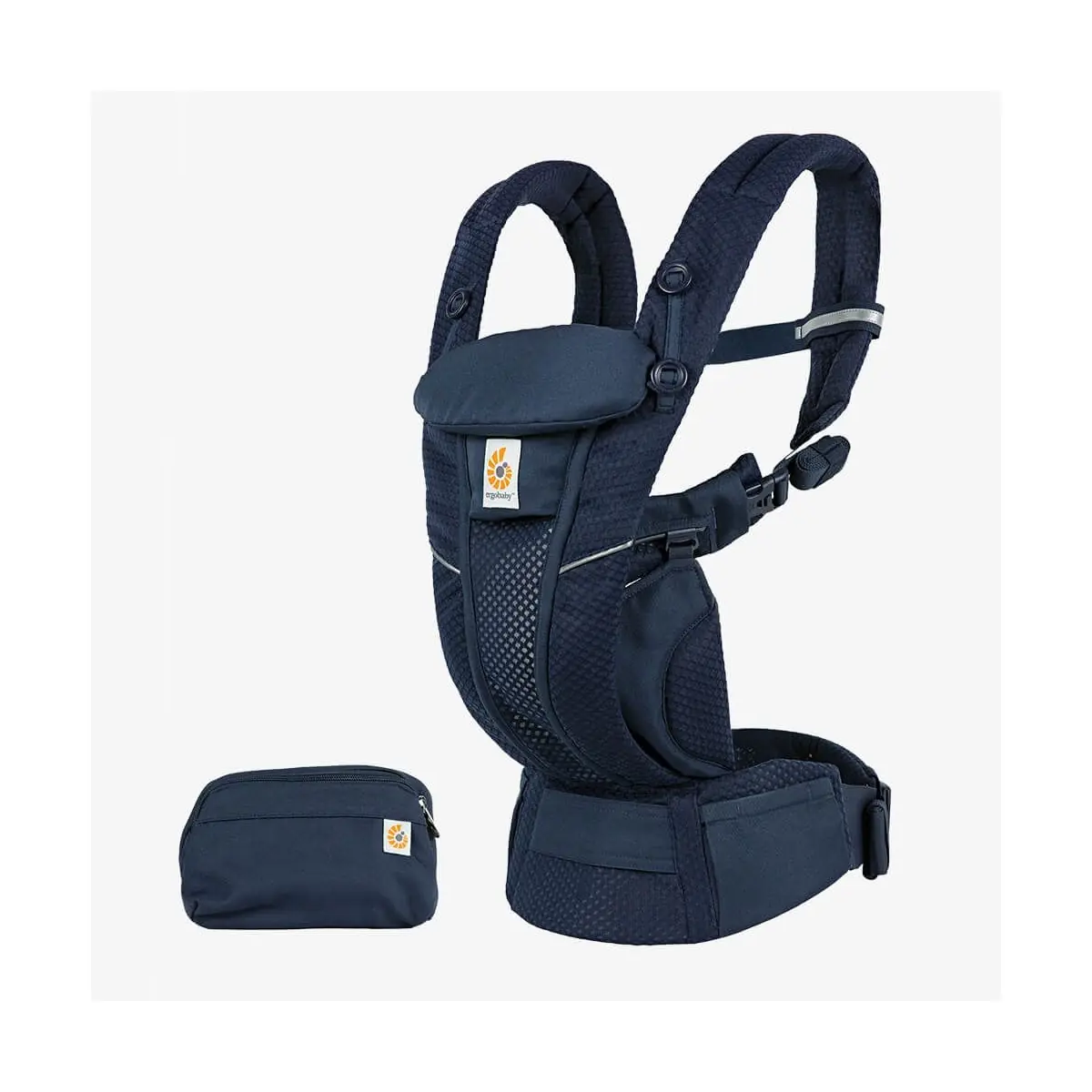 Image of Ergobaby Omni Breeze Baby Carrier-Midnight Blue
