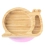 eco rascals Snail Shaped Bamboo Plate-Pink (2021)