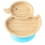 eco rascals Duck Shaped Bamboo Plate-Blue (2021)