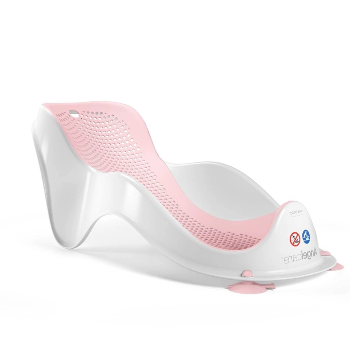 Image of Angelcare Soft Touch Mini Baby Bath Support-Pastel Pink (2021)