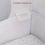 SnuzPod4 Bedside Crib with Mattress-White
