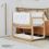 SnuzPod4 Bedside Crib with Mattress-Natural