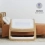 SnuzPod4 Bedside Crib with Mattress-Natural