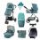 Cosatto Giggle 2 Travel System & Accessories Bundle-Fjord (New) 