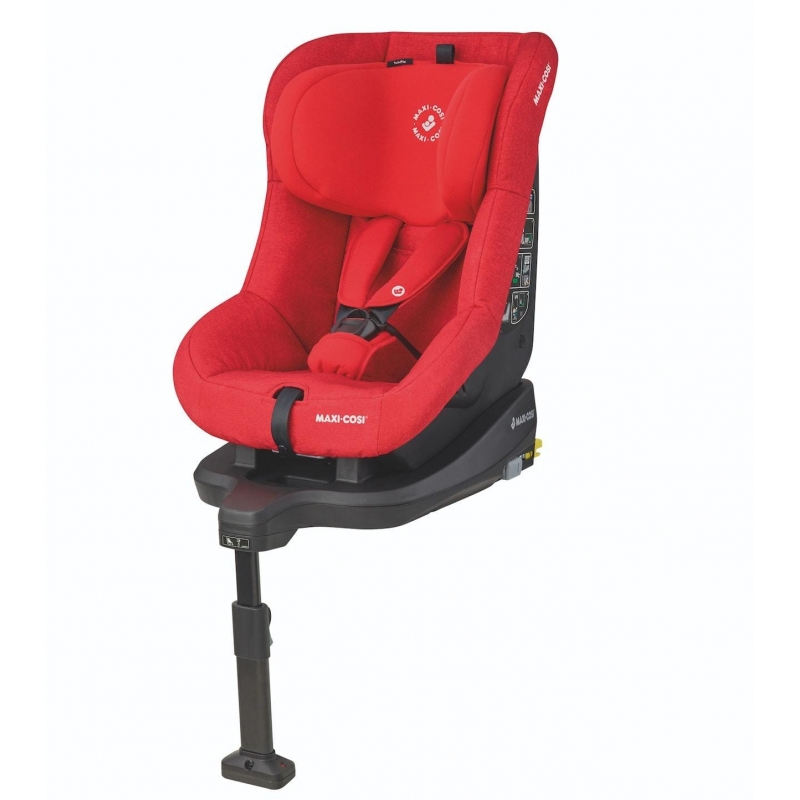 Maxi Cosi TobiFix Group 1 Car Seat-Nomad Red