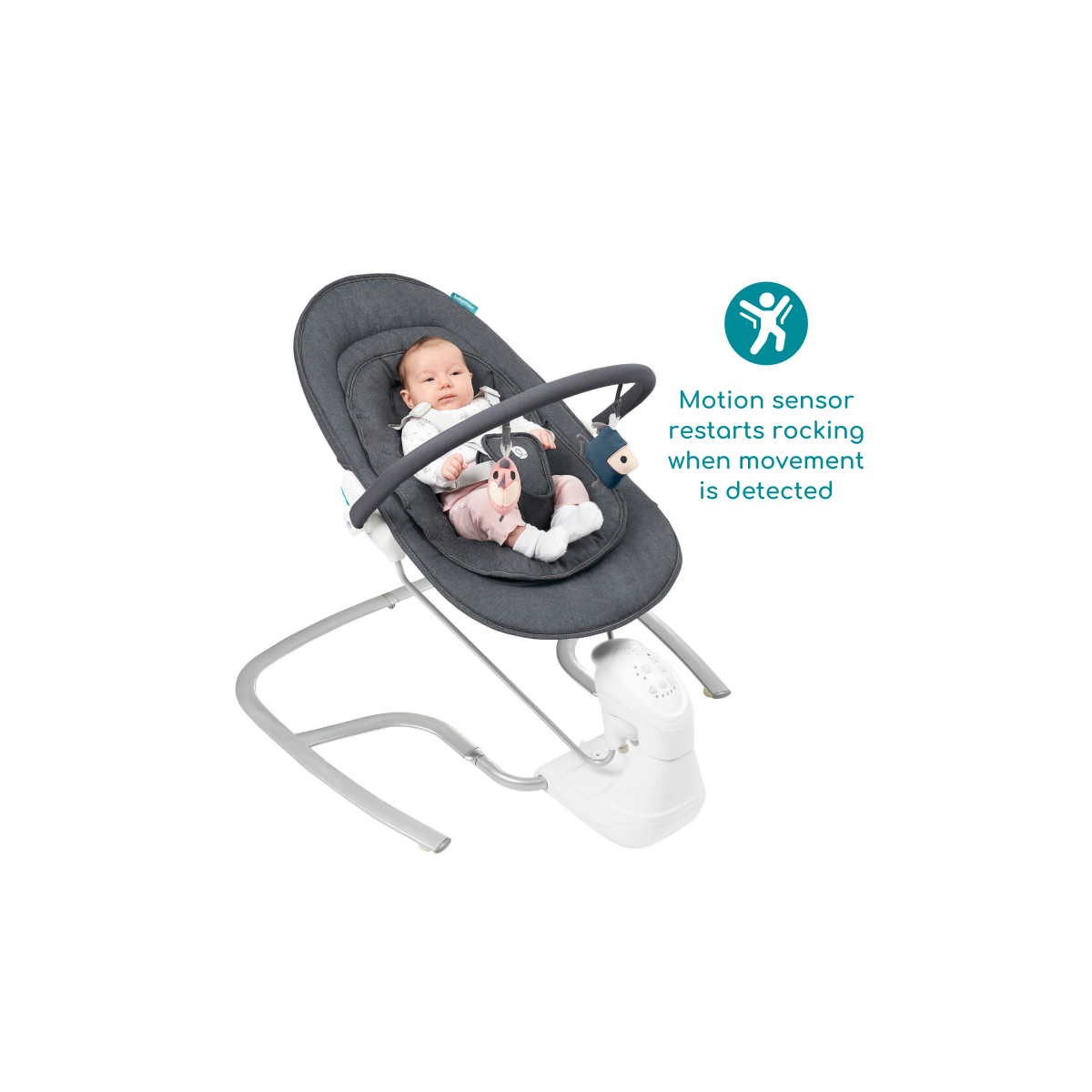Babymoov Swoon Touch Bouncer Grey
