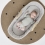 The Little Green Sheep Natural Quilted Moses Basket & Mattress - Dove Rice