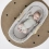 The Little Green Sheep Natural Quilted Moses Basket & Mattress - Dove Rice