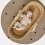 The Little Green Sheep Natural Quilted Moses Basket & Mattress-Dove Rice