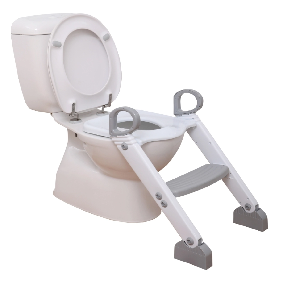 Image of Dreambaby Step-up Toilet Trainer-Grey/White (2021)