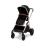 Ickle bubba Eclipse I-Size Travel System with Mercury Car Seat and Isofix Base-Chrome/Jet Black/Tan
