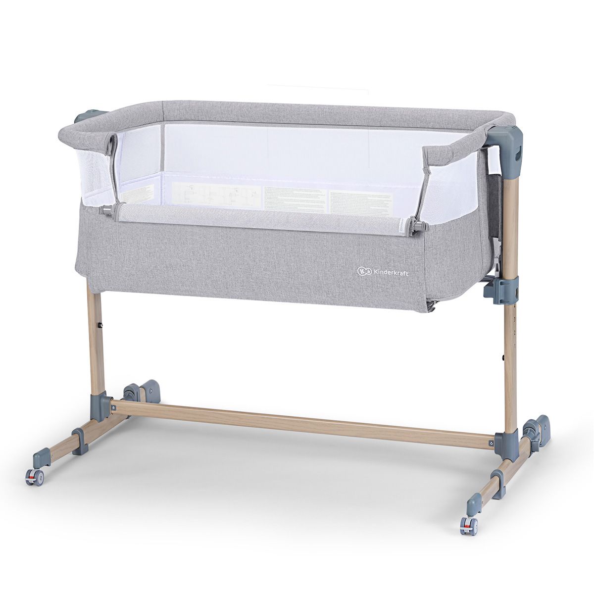 Kinderkraft Neste Air Co-Sleeper, Travel Cot & Bedside Crib