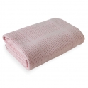 Clair De Lune Soft Cotton Cellular Cot Blanket-Pink 