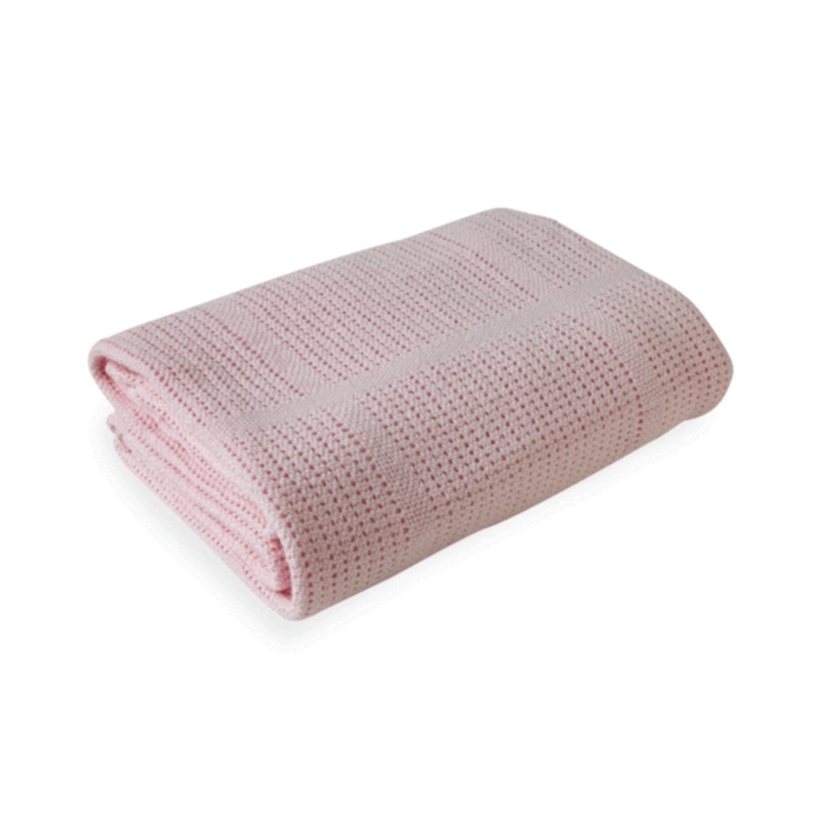 Clair De Lune Soft Cotton Cellular Cot Blanket