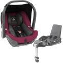 Babystyle Oyster Capsule Infant Car Seat & Duofix i-Size Base - Cherry