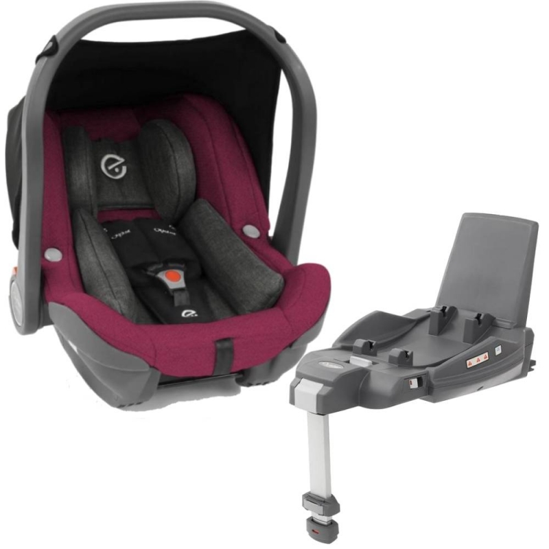 Babystyle Capsule Infant Car Seat & Duofix i-Size Base-Cherry