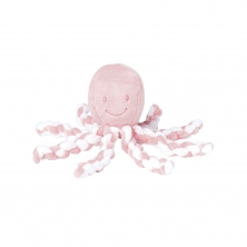 Nattou Lapidou-Piu Piu Octopus Light Pink and White