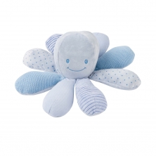 Nattou Lapidou-Activity Octopus Toy Blue