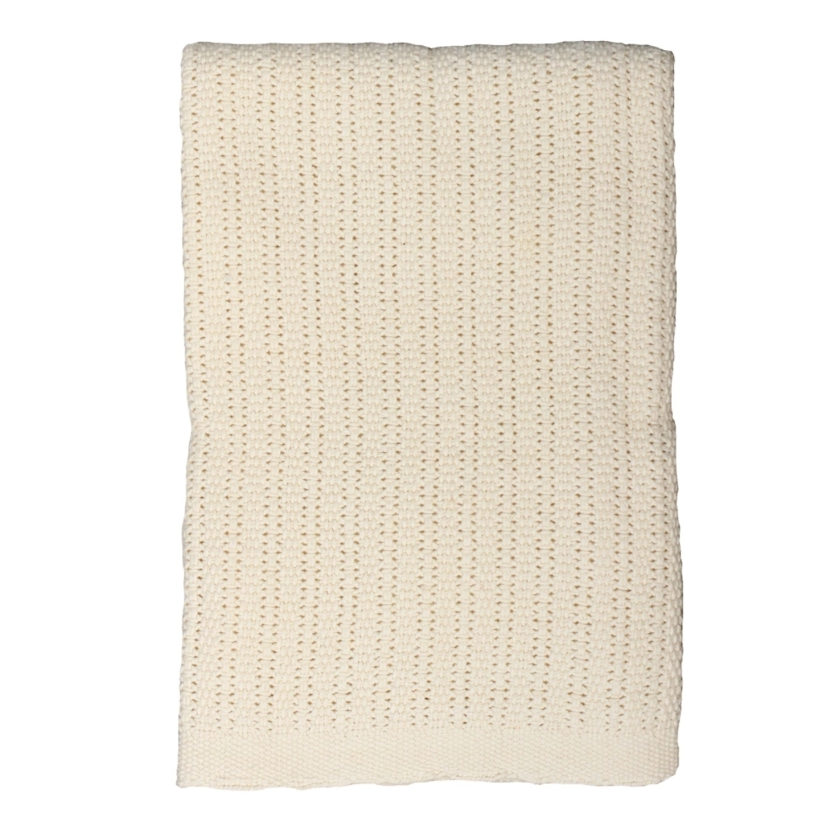 Image of Hippychick Cellular Baby Blanket-Almond Cream