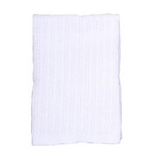 Hippychick Cellular Baby Blanket-Pure White