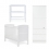 Obaby Grace 3 Piece Furniture Set-White
