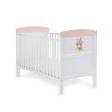 Obaby Grace Inspire Cotbed Water Colour Rabbit-Pink 