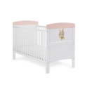 Obaby Grace Inspire Cotbed Water Colour Rabbit-Pink