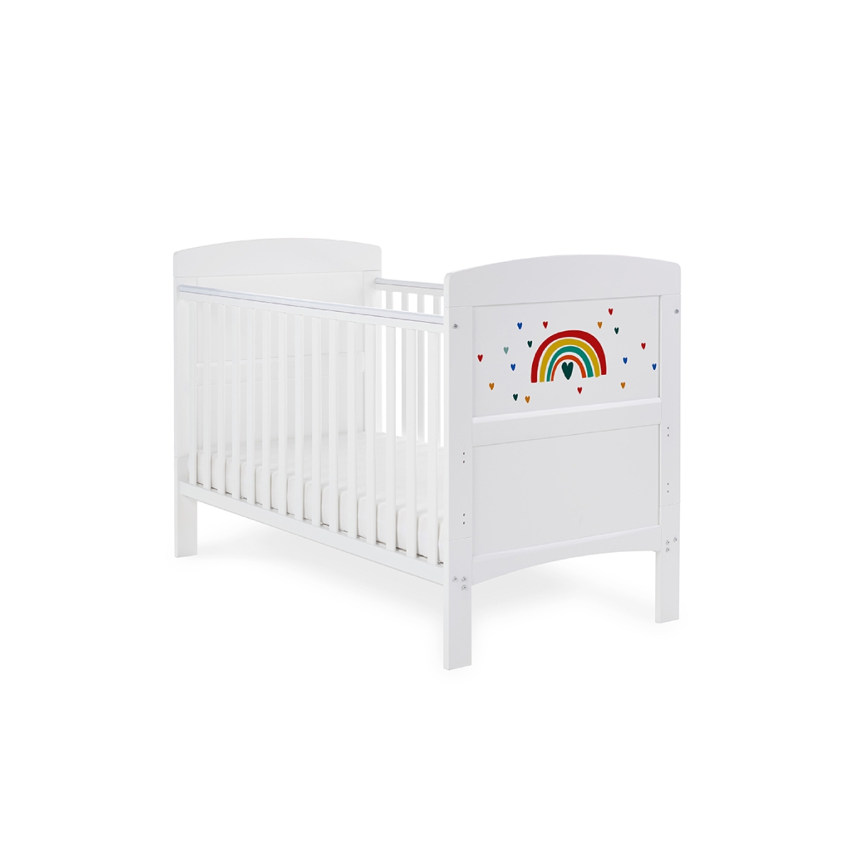 Obaby Grace Inspire Cotbed Rainbow