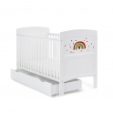 Obaby Grace Inspire Cot Bed & Under Drawer Rainbow - Multicolour