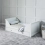 Ickle Bubba Snowdon Classic Cot Bed-White