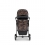 Ickle Bubba Moon 3-In-One Travel System with Galaxy Carseat & Isofix Base-Copper