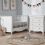 CuddleCo Clara 2 Piece Furniture Set-White (2021)