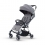 Miniuno TouchFold Stroller-Grey Herringbone