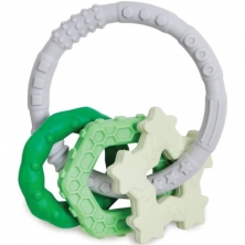 Bumkins Silicone Teething Charms-Green