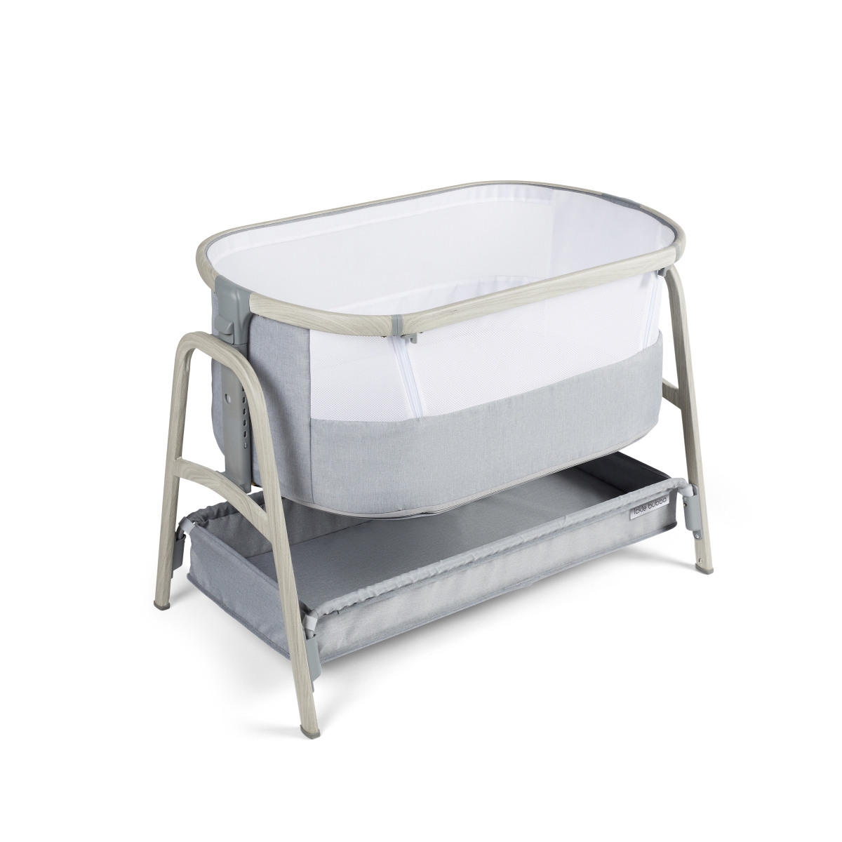 Ickle Bubba Bubba&Me Bedside Crib With Mattress