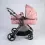 Red Kite Push Me Pace Amber Travel System-Rose Gold (2021)
