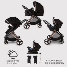 Red Kite Push Me Pace Amber Travel System-Rose Gold