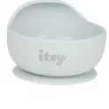Itsy Silicone Suction Bowl-Grey