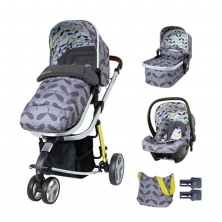 Cosatto Giggle 3 Travel System & Accessories Bundle-Seedling (EXCLUSIVE TO KIDDIES KINGDOM)(YBC)