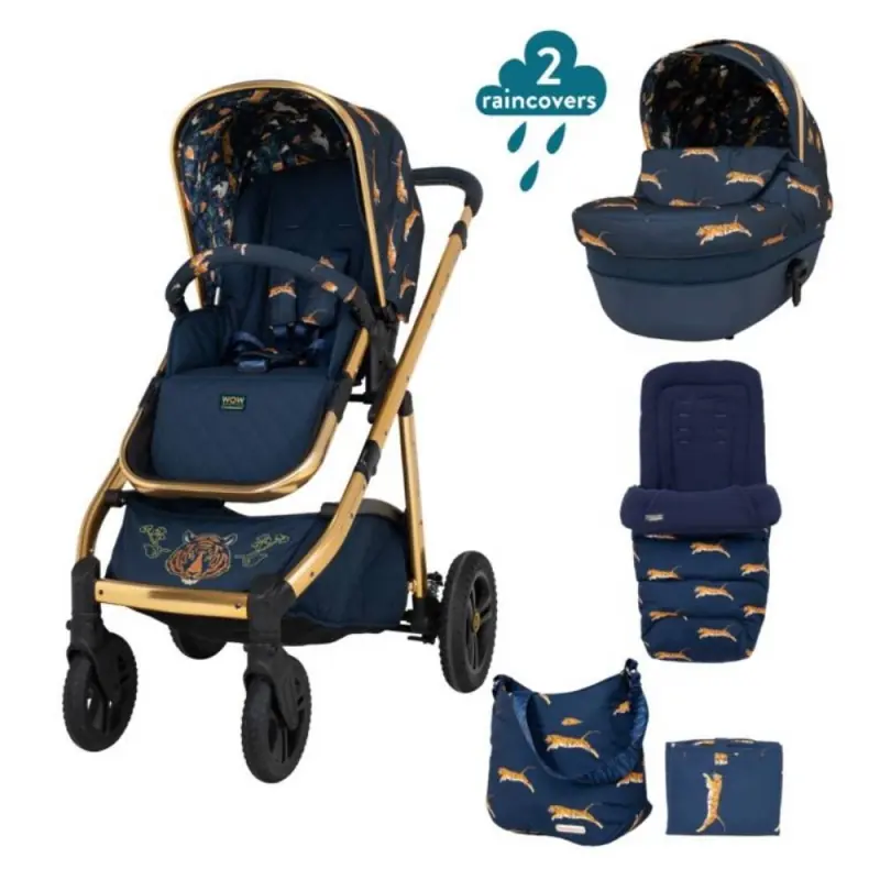 Cosatto Wow Continental Pram and Pushchair Bundle -On The Prowl