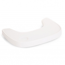 Childhome Evolu ABS Tray + Silicone Placemat-White
