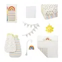 Ickle Bubba Rainbow Dreams 10 Piece Nursery Starter Bundle-Multicolour