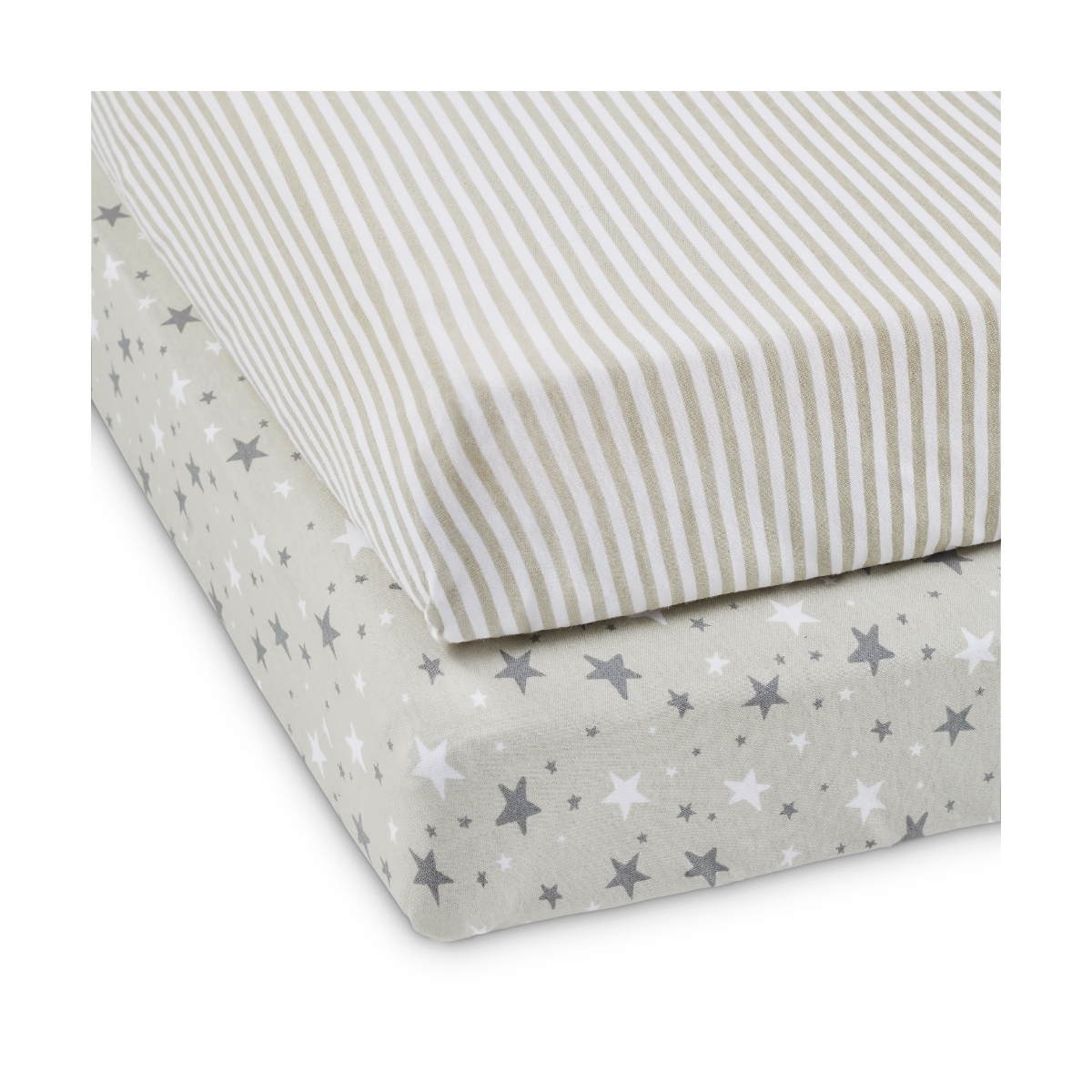 Ickle Bubba Pack of 2 Cosmic Aura Cot Bed Sheets