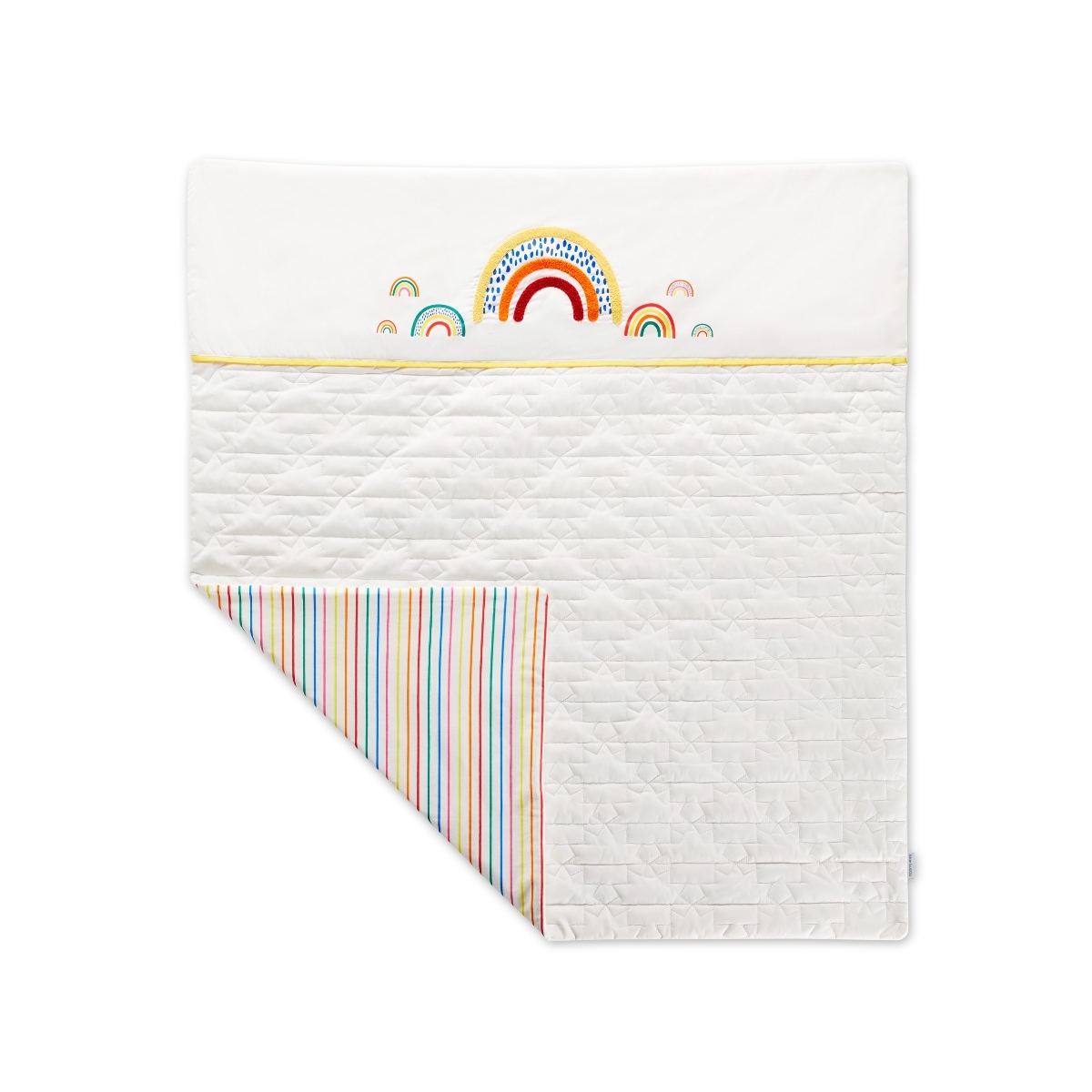 Ickle Bubba Rainbow Dream Cot Bed Quilt